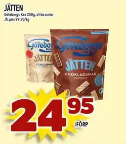 Nya Pulsen Göteborgs Kex Jätten erbjuda