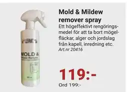 Erlandsons Brygga Mold & Mildew remover spray, SEK 119 erbjuda