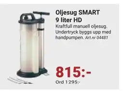 Erlandsons Brygga Oljesug SMART 9 liter HD, SEK 815 erbjuda