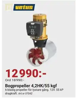 Erlandsons Brygga Bogpropeller 4,2HK/55 kgf, SEK 12990 erbjuda