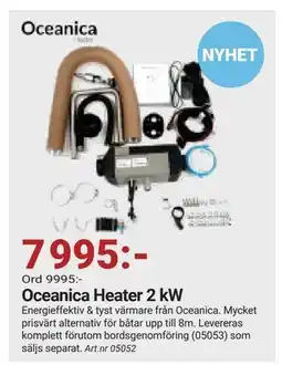 Erlandsons Brygga Oceanica Heater 2 kW, SEK 7995 erbjuda