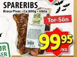 Matvärlden Tensta BRACA PIVAC Spareribs erbjuda