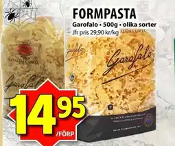 Matvärlden Tensta GAROFALO Formpasta erbjuda