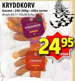 Matvärlden Tensta GARANT Kryddkorv erbjuda