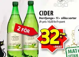 Matvärlden Tensta HERRLJUNGA Cider erbjuda