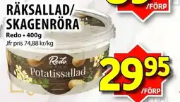 Matvärlden Tensta REDO Räksallad/ skagenröra erbjuda