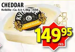 Matvärlden Tensta KVIBILLE Cheddar erbjuda