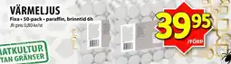 Matvärlden Tensta FIXA Värmeljus erbjuda