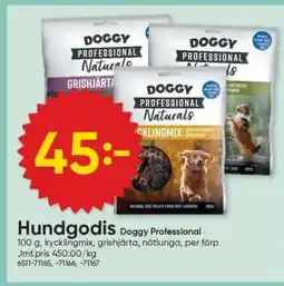 DollarStore Hundgodis Doggy Professional erbjuda