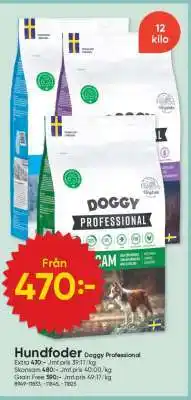 DollarStore Hundfoder Doggy Professional erbjuda