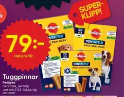 DollarStore Tuggpinnar erbjuda