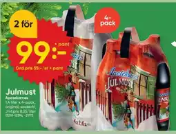 DollarStore Julmust Apotekarnes erbjuda