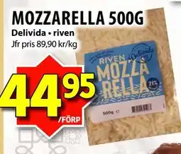 Matvärlden Tensta MOZZARELLA 500G, SEK 44.95 erbjuda