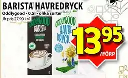Matvärlden Tensta BARISTA HAVREDRYCK, SEK 13.95 erbjuda