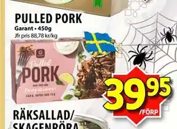 Matvärlden Tensta PULLED PORK, SEK 39.95 erbjuda