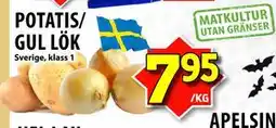 Matvärlden Tensta POTATIS/ GUL LÖK, SEK 7.95 erbjuda