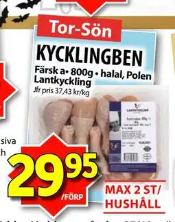Matvärlden Tensta KYCKLINGBEN, SEK 29.95 erbjuda