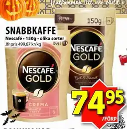 Matvärlden Tensta SNABBKAFFE, SEK 74.95 erbjuda