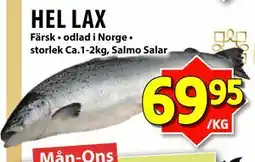 Matvärlden Tensta HEL LAX, SEK 69.95 erbjuda
