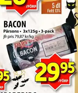 Matvärlden Tensta BACON, SEK 29.95 erbjuda