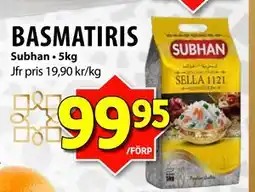 Matvärlden Tensta BASMATIRIS, SEK 99.95 erbjuda