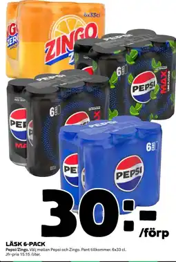 Coop Läsk 6-pack erbjuda