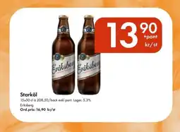 Snabbgross ERIKSBERG Starköl erbjuda