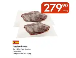 Snabbgross Iberico presa erbjuda