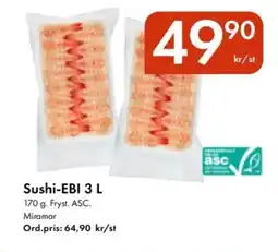 Snabbgross Sushi-ebi 3 l erbjuda