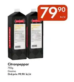 Snabbgross GASTRINO Citronpeppar erbjuda