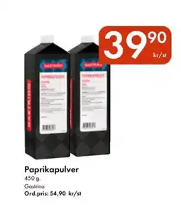 Snabbgross GASTRINO Paprikapulver erbjuda