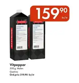 Snabbgross GASTRINO Vitpeppar erbjuda