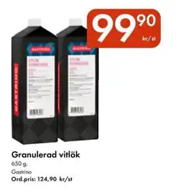 Snabbgross GASTRINO Granulerad vitlök erbjuda
