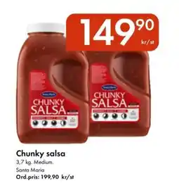 Snabbgross SANTA MARIA Chunky salsa erbjuda