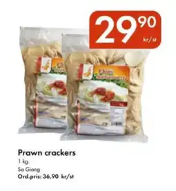 Snabbgross SA GIANG Prawn crackers erbjuda