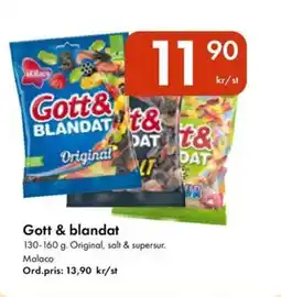 Snabbgross MALACO Gott & blandat erbjuda