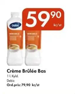 Snabbgross DEBIC Crème brûlée bas erbjuda