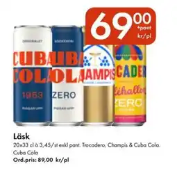 Snabbgross CUBA COLA Läsk erbjuda