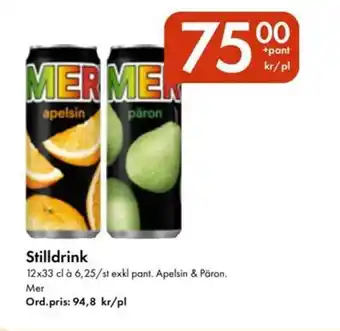 Snabbgross MER Stilldrink erbjuda