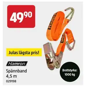 Jula Spännband 4,5 m, SEK 49.9 erbjuda