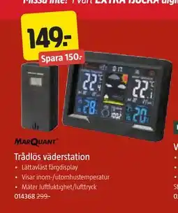Jula Trådlös väderstation, SEK 149 erbjuda