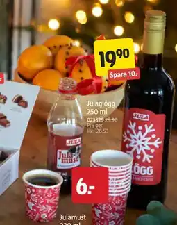 Jula Julaglögg 750 ml, SEK 19.9 erbjuda