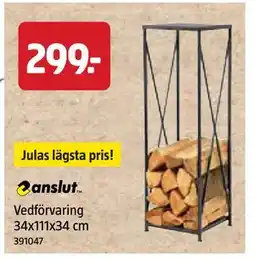 Jula Vedförvaring 34x111x34 cm, SEK 299 erbjuda
