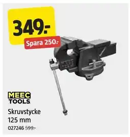 Jula Skruvstycke 125 mm, SEK 349 erbjuda