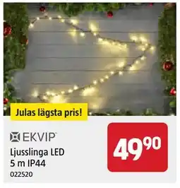 Jula Ljusslinga LED 5 m IP44, SEK 49.9 erbjuda