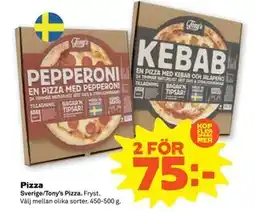 Stora Coop Pizza, SEK 75 erbjuda