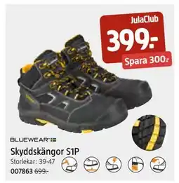 Jula Skyddskängor S1P, Medlemspris erbjuda