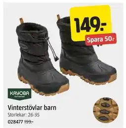 Jula Vinterstövlar barn, SEK 149 erbjuda
