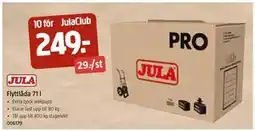 Jula Flyttlåda 71 l, Medlemspris erbjuda