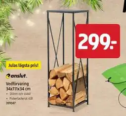 Jula Vedförvaring 34x111x34 cm, SEK 299 erbjuda